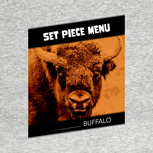 SPM Buffalo Bison Orange by Set Piece Menu Podcast